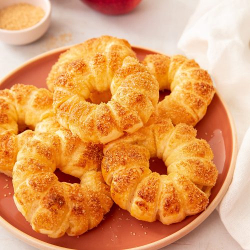 Donuts feuilletés aux pommes